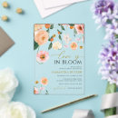 Search for poppy bridal shower invitations Watercolor flowers