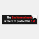 Search for 1st amendment bumper stickers 2nd