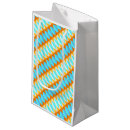 Search for blue and orange gift bags Bright