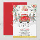 Search for red and gold baby shower invitations Mother to be