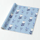 Search for wild flowers wrapping paper Colorful