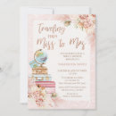 Search for travel bridal shower invitations World map