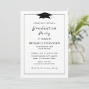 Search for colourful graduation invitations Black and white