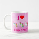 Search for love unicorns mugs Girly