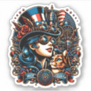 Search for cat fourth of july stickers Patriotic