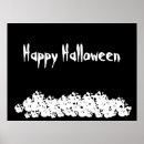 Search for black white skull posters Halloween