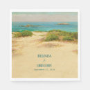 Search for beach wedding napkins Modern
