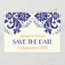 Search for blue damask wedding invitations Modern