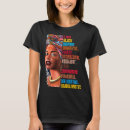 Search for educated black woman tshirts Month
