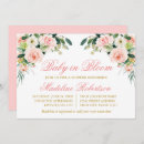 Search for watercolor floral baby shower invitations Elegant