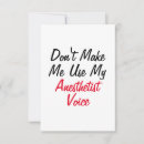 Search for anesthesiologist cards Anaesthetist