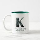 Search for alphabet k mugs Letter
