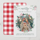 Search for round christmas cards Red berries