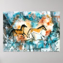 Search for cave painting posters Watercolor