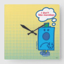 Search for face sad face clocks Mr men little miss