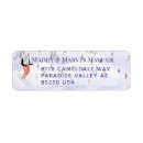 Search for snow ski return address labels Skier