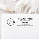 Search for thank you return address labels Modern