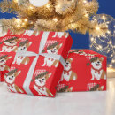 Search for christmas puppy wrapping paper Festive