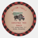 Search for rustic plaid stickers Christmas tree