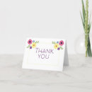Search for bright floral thank you cards Colourful