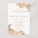 Search for gold white sweet 16 invitations Modern contemporary