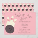 Search for bowling pins invitations Vintage