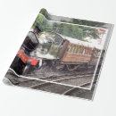 Search for railway wrapping paper Steam trains