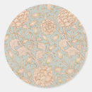 Search for tulip flower stickers William morris