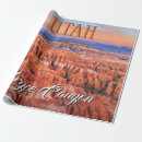 Search for utah wrapping paper Bryce canyon