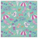 Search for blue beach fabric Cartoon