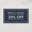 Search for nail referral cards Refer a friend