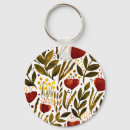 Search for unique floral key rings Trendy