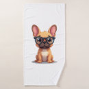 Search for french bulldog bath towels Funny
