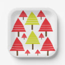 Search for modern christmas tree plates Festive