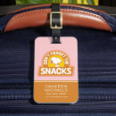 Search for peanuts luggage tags Charles schulz