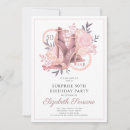 Search for rose gold 50th invitations Trendy