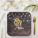 Search for rustic bridal shower plates Floral