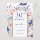 Search for pretty 30th birthday cards For her