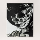 Search for skull puzzles Black and white