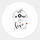 Search for love is all you need stickers Heart