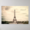 Search for vintage eiffel tower posters Old