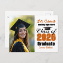 Search for orange graduation invitations Modern