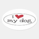 Search for i love my dog stickers Puppy