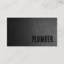 Search for plumber business cards Minimalist