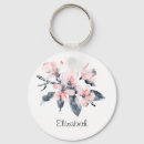 Search for single flower rounded key rings Flowers