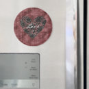 Search for black lace magnets Heart