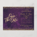 Search for purple vow renewal invitations Gold
