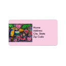 Search for cockatoo return address labels Parrot