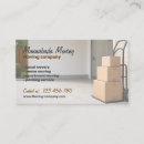 Search for movers business cards Moving