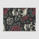 Search for gothic skull tissue paper Dark